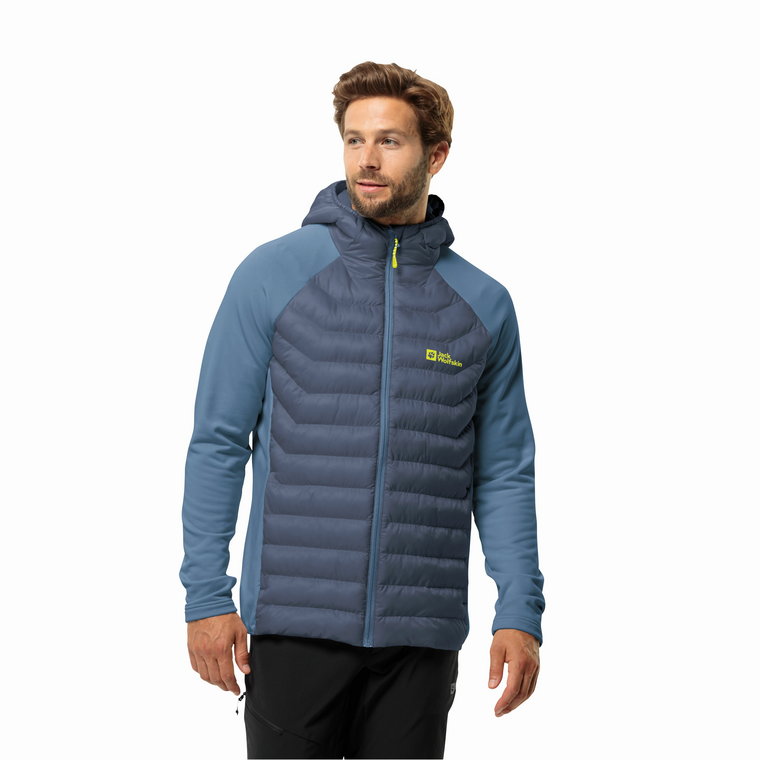 Męska kurtka hybrydowa Jack Wolfskin ROUTEBURN PRO HYBRID M evening sky - M