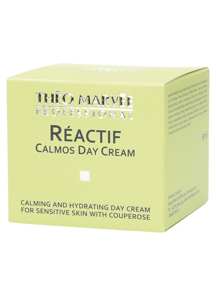 THEO MARVEE Reactif Calmos Day Cream Łagodzący Krem Na Dzień 50ml