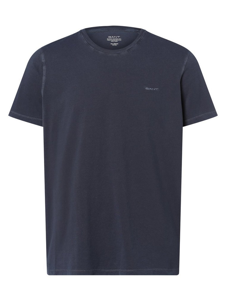 Gant - T-shirt męski, niebieski