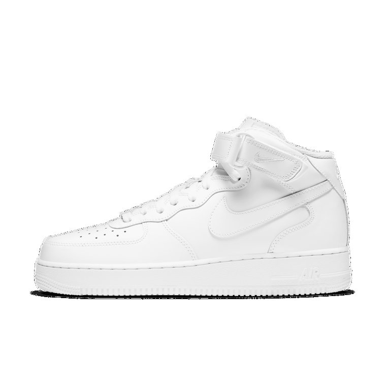 Buty męskie Nike Air Force 1 Mid '07 - Biel