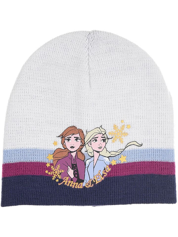 Disney Frozen Czapka "Frozen" w kolorze biało-fioletowym