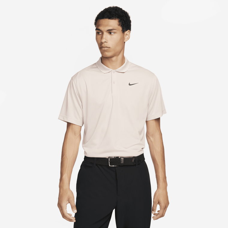 Męska koszulka polo do golfa Nike Dri-FIT Victory - Żółty