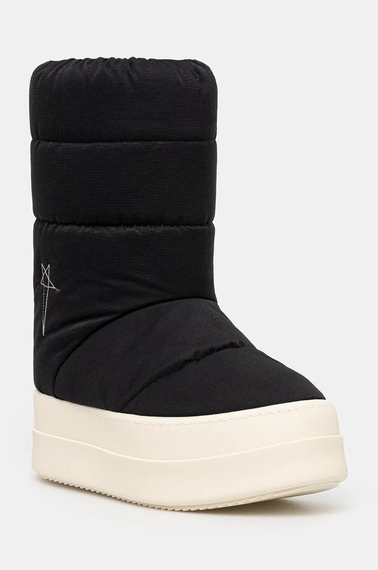 Rick Owens śniegowce Mega Bumper Lunar męskie kolor czarny DU02D2838.MUPAM9