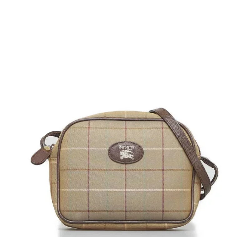 Pre-owned Canvas crossbody-bags Burberry Vintage