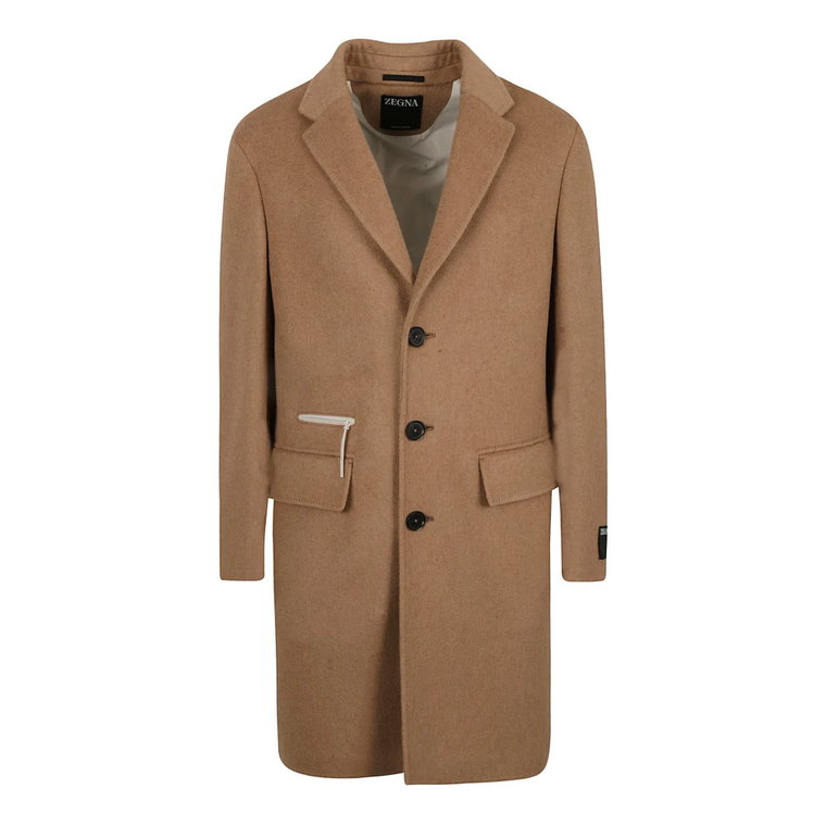 Single-Breasted Coats Z Zegna