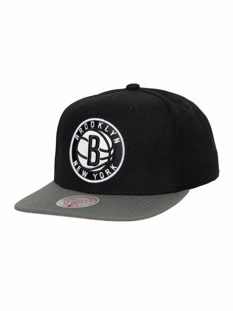 Czapka Snapback Brooklyn Nets NBA Mitchell & Ness Team 2 Tone 2.0 Czarna / Szara