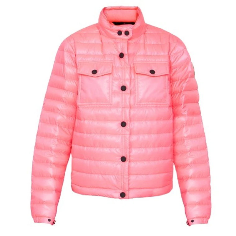 Różowe Płaszcze Grenoble Moncler