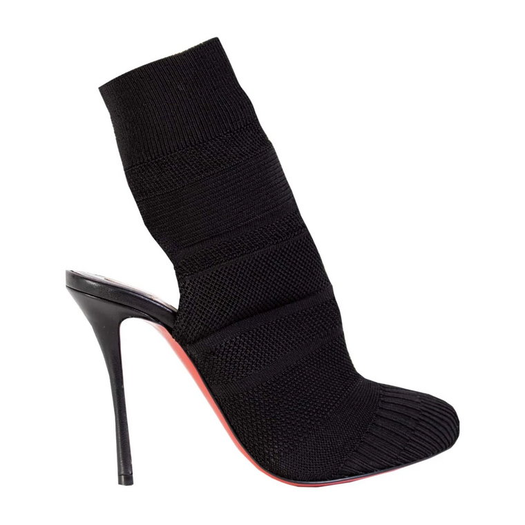 Noemi 100 Czarny Tricot Botek Christian Louboutin