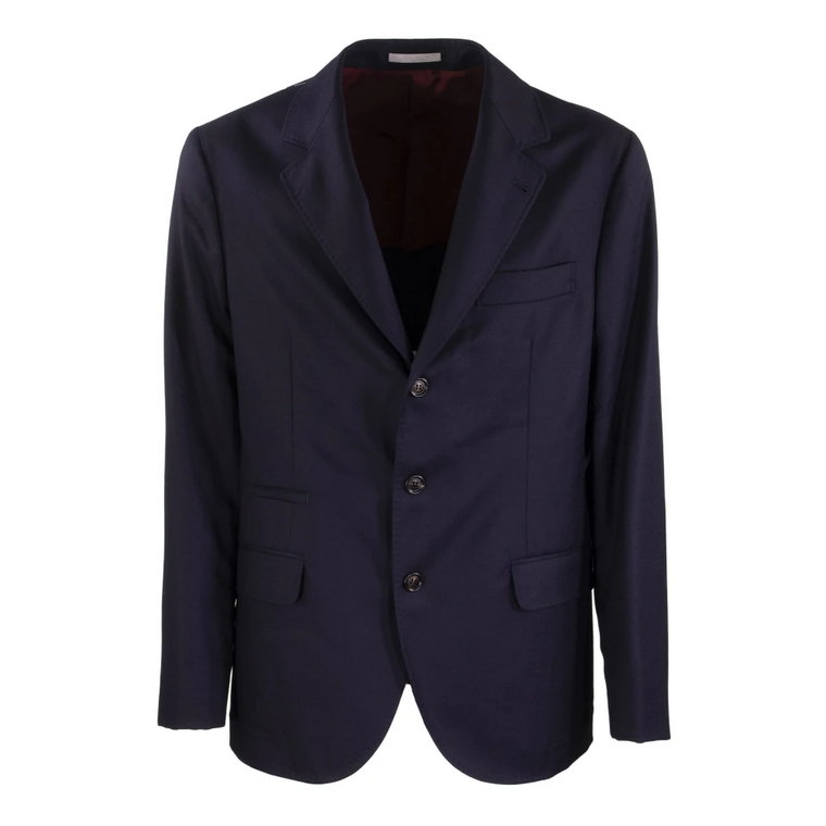 Deconstructed Virgin Wool Jacket Brunello Cucinelli