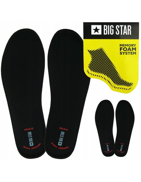 Wkładki Do Butów Big Star Z7W001 Memory Foam System 1 Para R.36-40