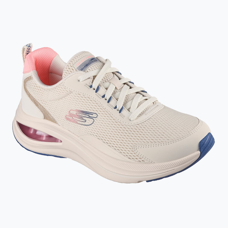 Buty damskie SKECHERS Skech-Air Meta beige/mesh/pink/blue