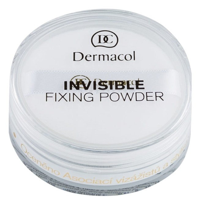 Dermacol Invisible Fixing Powder utrwalający puder transparentny White 13g