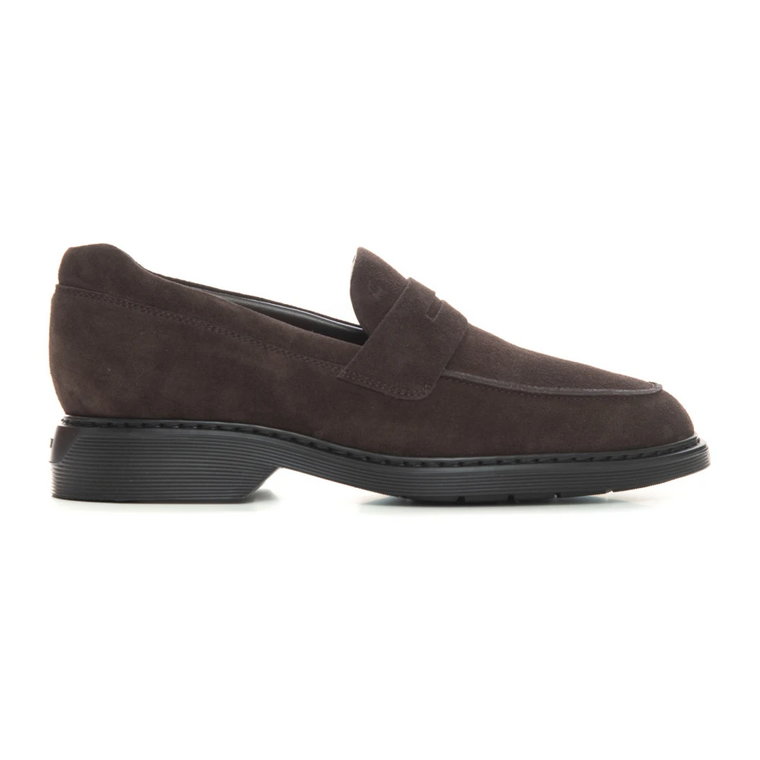 Eleganckie Loafersy zamszowe Hogan