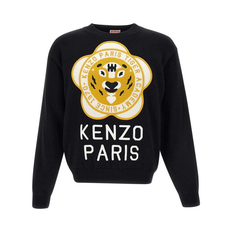 Czarne Swetry od Kenzo Paris Kenzo