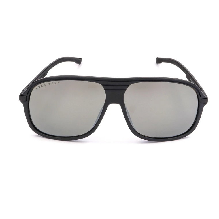 Matowa Czarno-Różowa Okulary Przeciwsłoneczne Hugo Boss