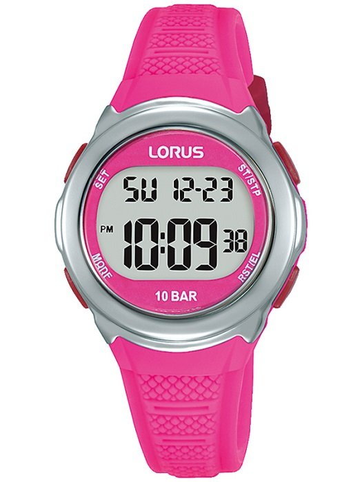 Zegarek Dziecięcy LORUS R2395NX9 Cyfrowy Stoper Lorus