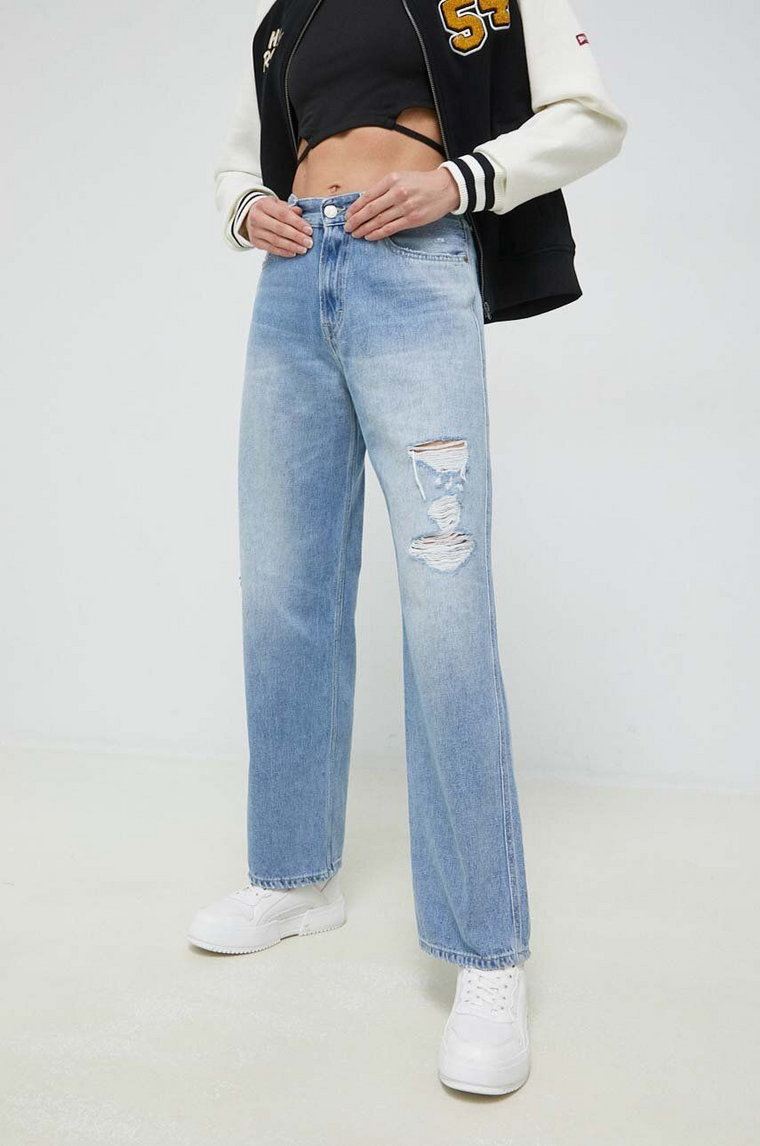 Tommy Jeans jeansy Betsy damskie medium waist