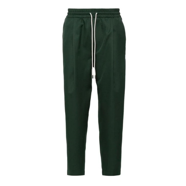 Zielone spodnie bawełniane Drole de Monsieur