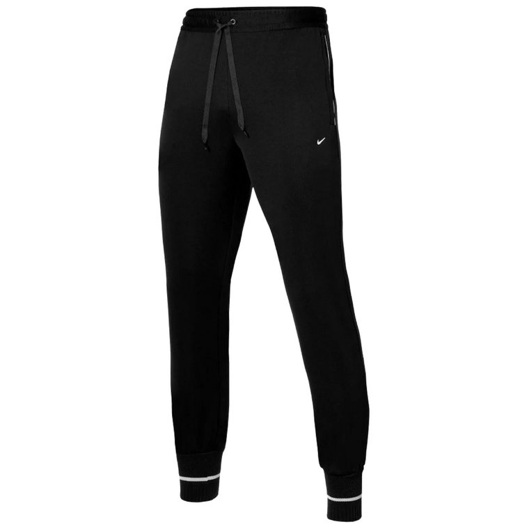 Nike Strike 22 Sock Cuff Pant DH9386-010, Męskie, Czarne, spodnie, bawełna, rozmiar: L