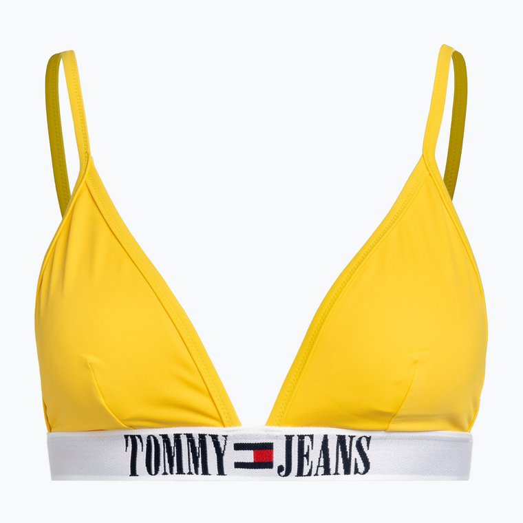 Góra od stroju kąpielowego Tommy Hilfiger Triangle Rp yellow