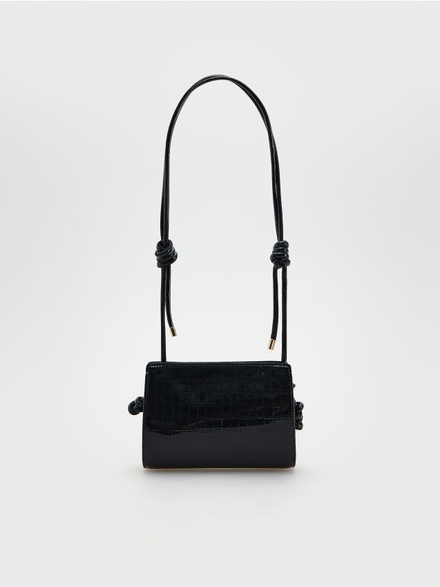 Reserved - Torebka crossbody - czarny