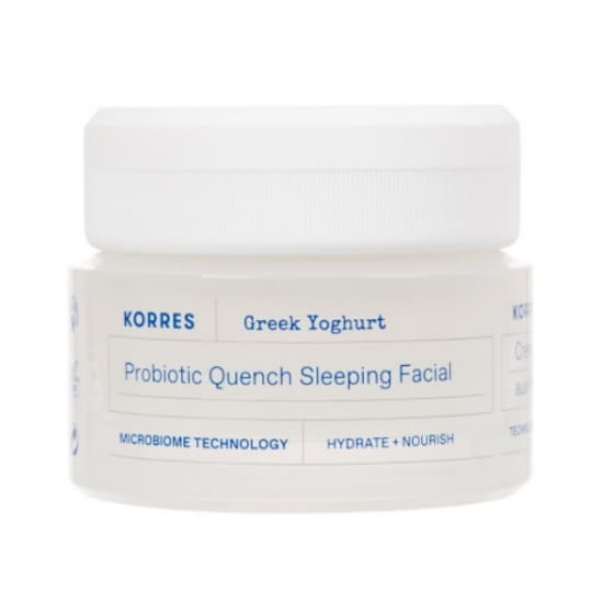 Korres Greek Yoghurt odżywczy krem do twarzy na noc 40ml