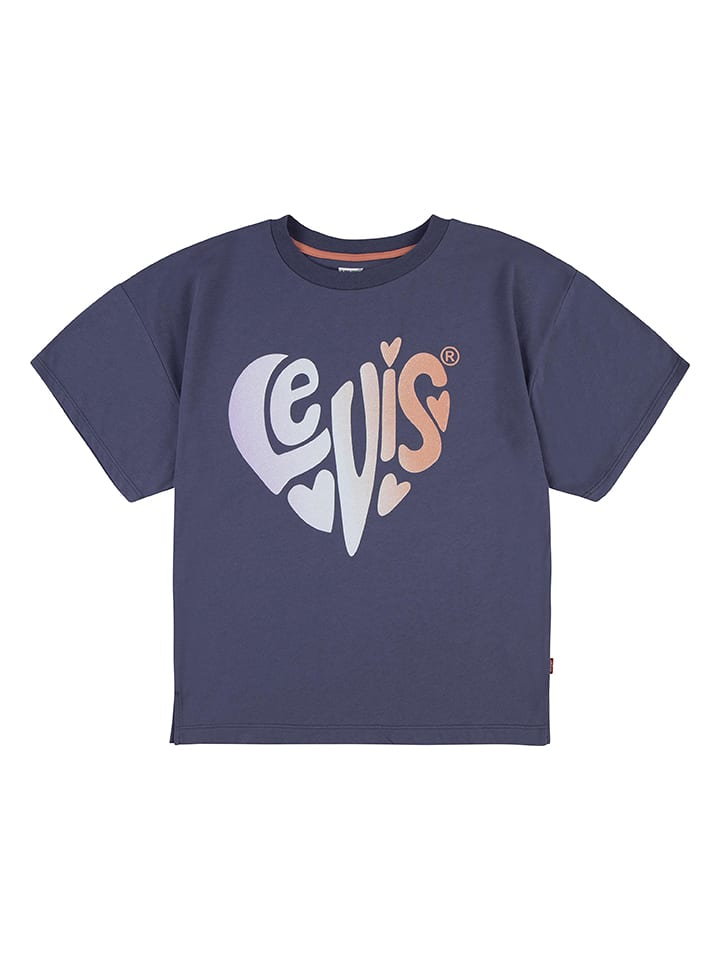 Levi's Kids Koszulka w kolorze niebieskim