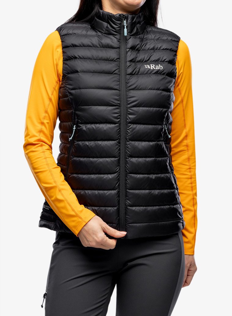 Kamizelka puchowa damska Rab Microlight Vest - black