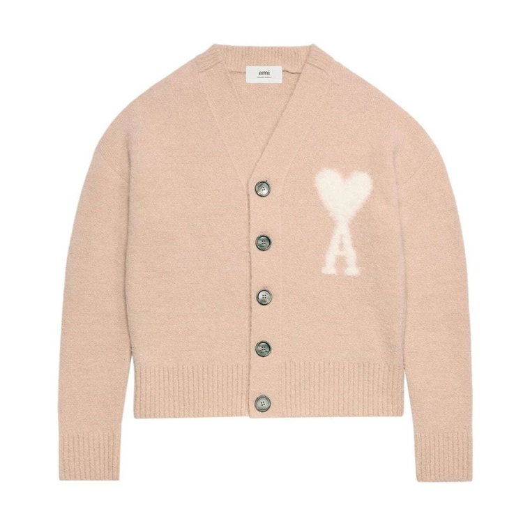 Beżowy Sweter Ami de Coeur Ami Paris