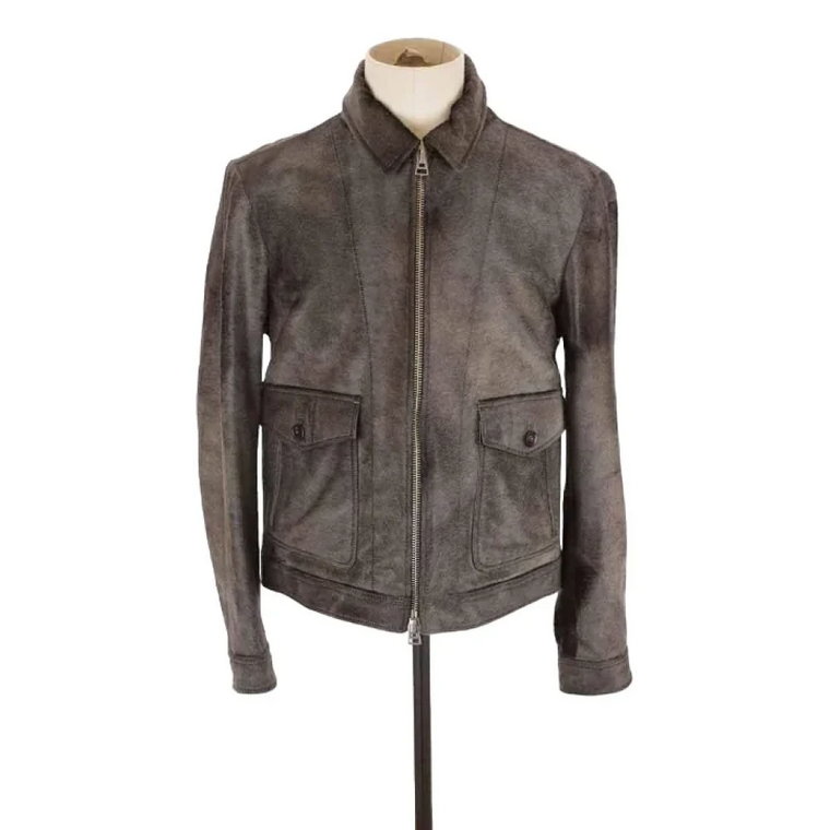 Pre-owned Leather outerwear Tom Ford Pre-owned
