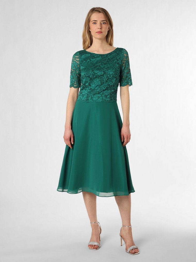 Vera Mont - Damska sukienka wieczorowa, zielony