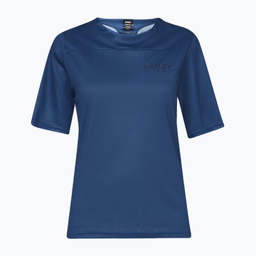 Koszulka z krótkim rękawem damska Oakley Factory Pilot Lite SS niebieska FOA500274 | WYSYŁKA W 24H | 30 DNI NA ZWROT