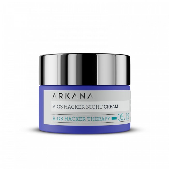 ARKANA A-QS Hacker Night Cream Krem Na Noc Regulujący Mikrobiom Skóry 50 ml