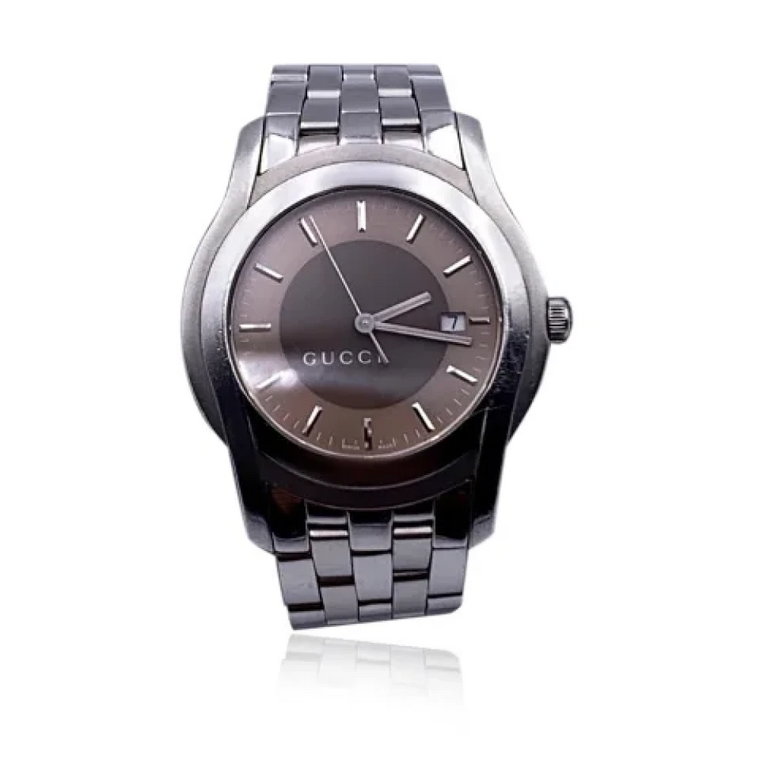 Pre-owned Stainless Steel watches Gucci Vintage