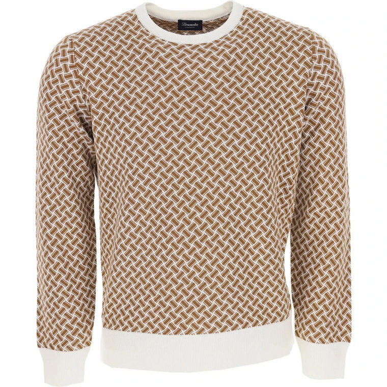 Round-neck Sweter Drumohr