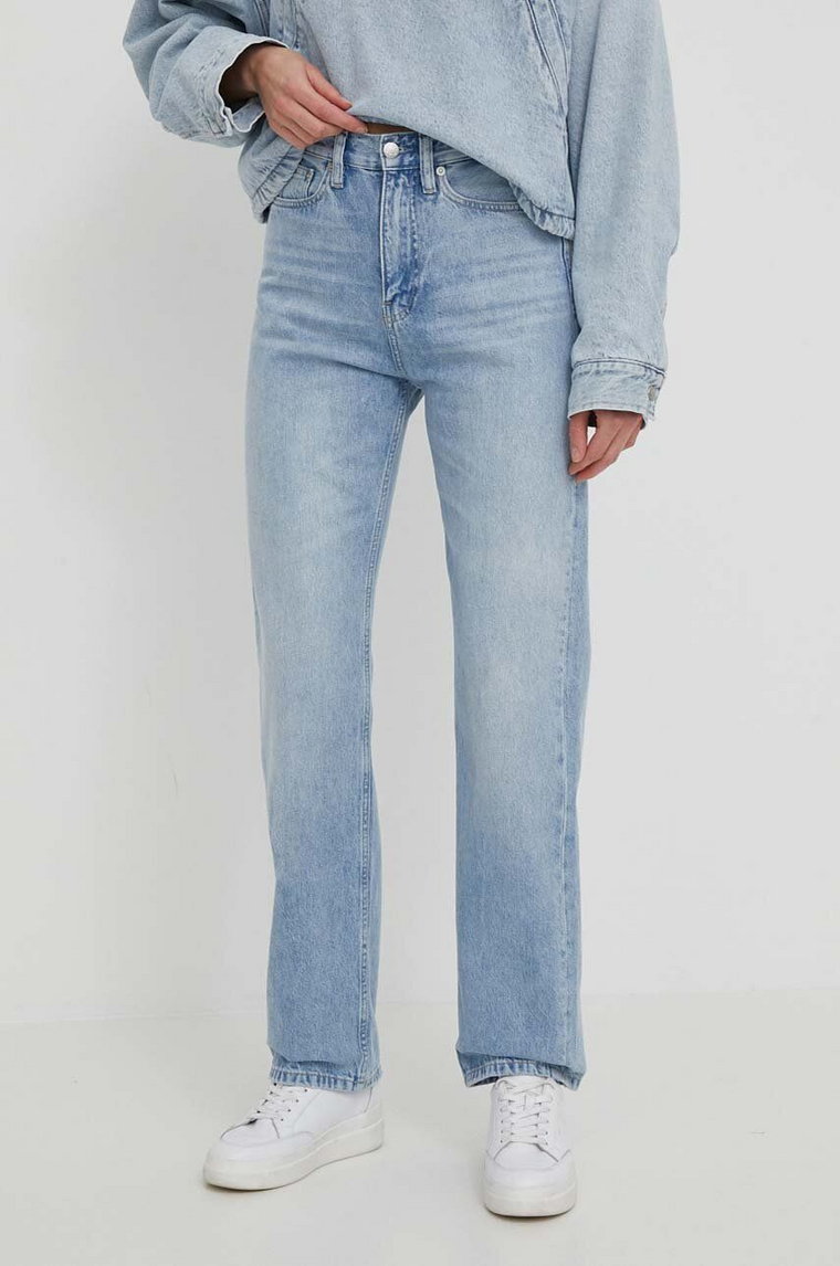 Calvin Klein Jeans jeansy damskie high waist