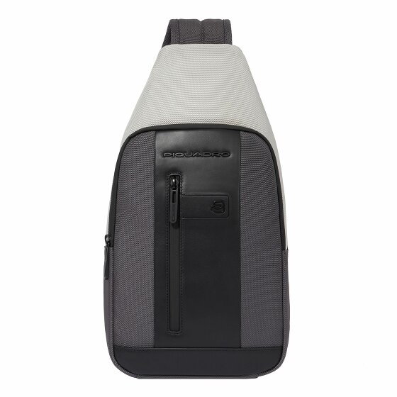 Piquadro Brief 2 Specjalna torba na ramię 37,5 cm graphite-black