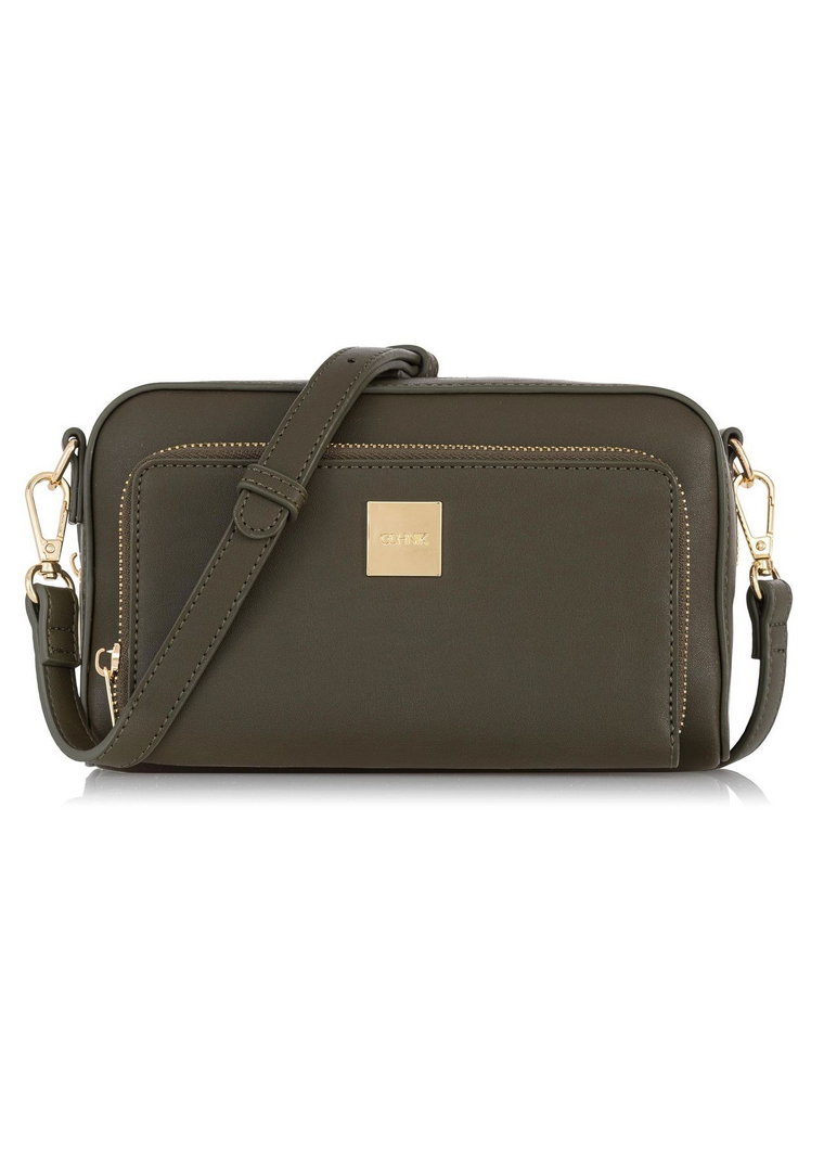 Mała torebka cross body w kolorze khaki