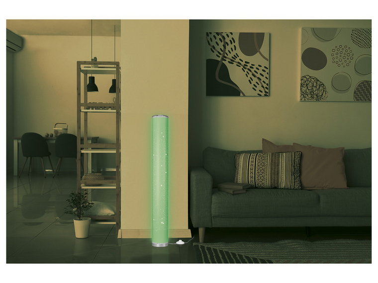 LIVARNO home Lampa podłogowa LED, z wyborem kolorów, 12,6 W (Z elementami rozgwieżdżonego nieba)
