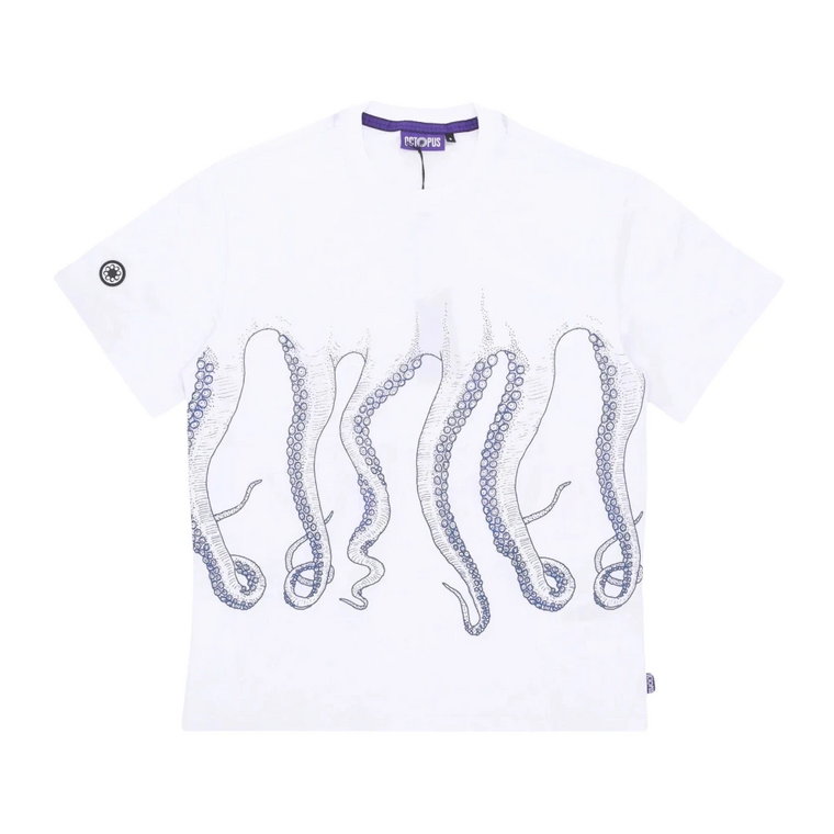 Męska koszulka z nadrukiem Octopus