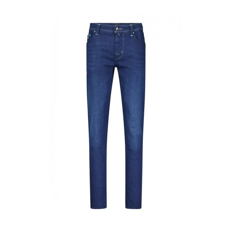 Leonardo Zip Slim-Fit Jeans Tramarossa