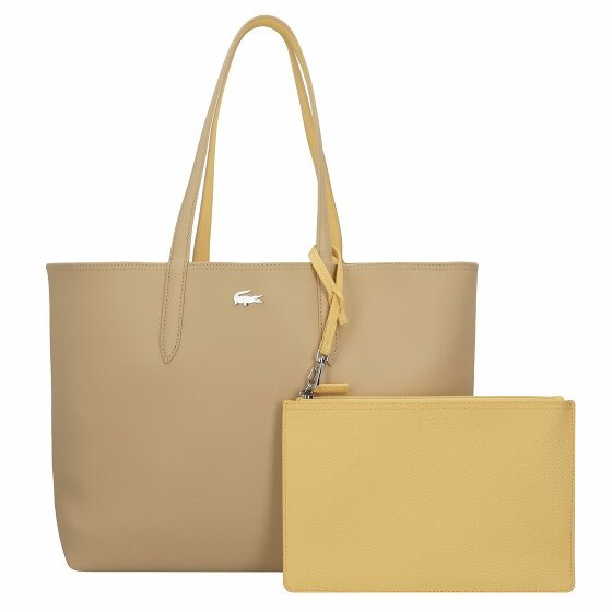 Lacoste Anna Shopper Bag 34.5 cm croissant cornsilk