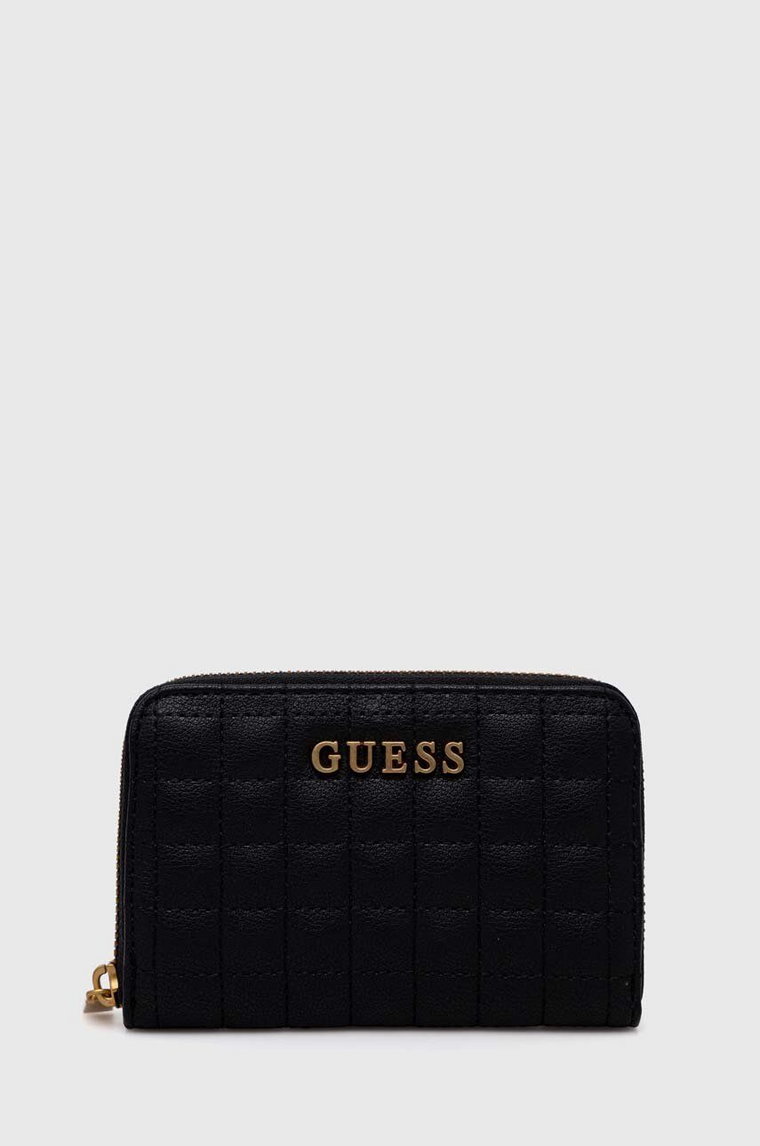 Guess portfel TIA damski kolor czarny SWQA91 87400