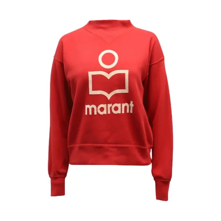 Czerwony Sweter z Bawełny - Doskonały Stan Isabel Marant Pre-owned