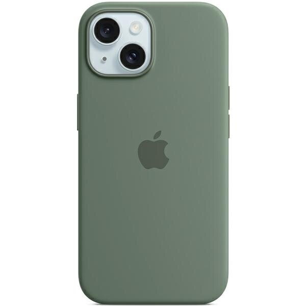 Etui Apple MT183ZM/A iPhone 15 Plus / 14 Plus 6.7" MagSafe cyprysowy zielony/cypress Silicone Case