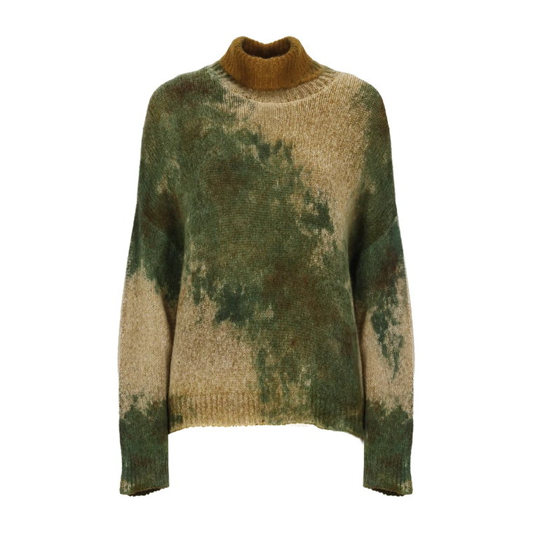 Kolorowy Sweter z Wełny dla Kobiet Avant Toi