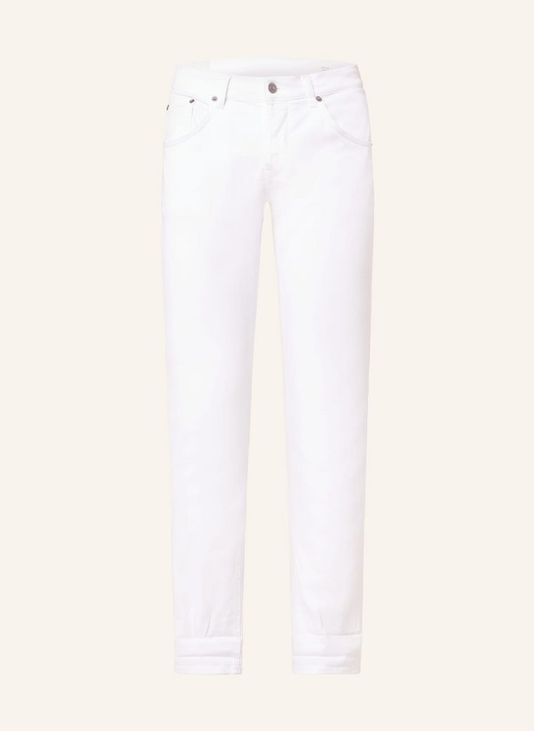 Dondup Jeansy Ritchie Skinny Fit weiss