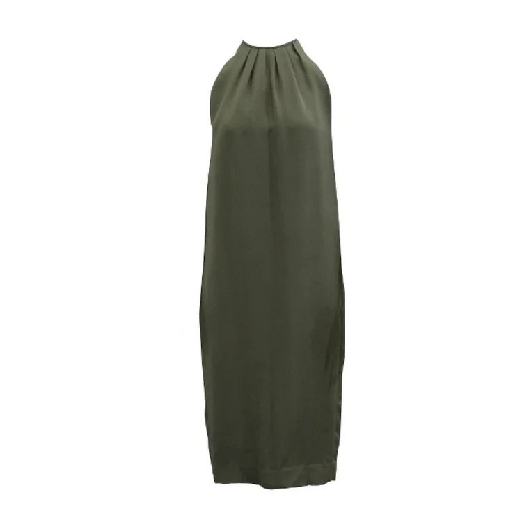 Pre-owned Silk dresses Celine Vintage