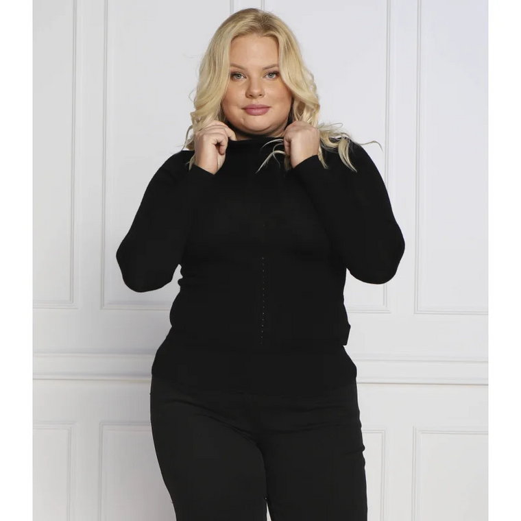 Persona by Marina Rinaldi Wełniany golf AVO PLUS SIZE | Slim Fit