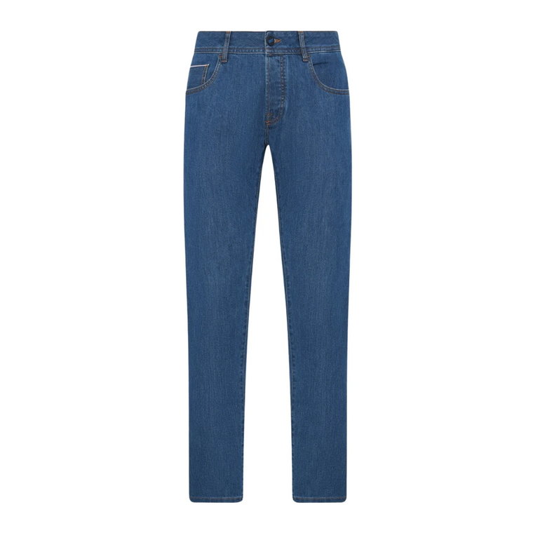 Nowoczesne Slim-Fit Jeansy Kiton